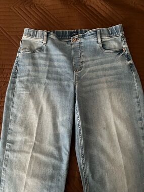 J. Jill Light Blue Straight Leg crops